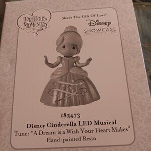 Precious Moments Disney Cinderella LED Musical
